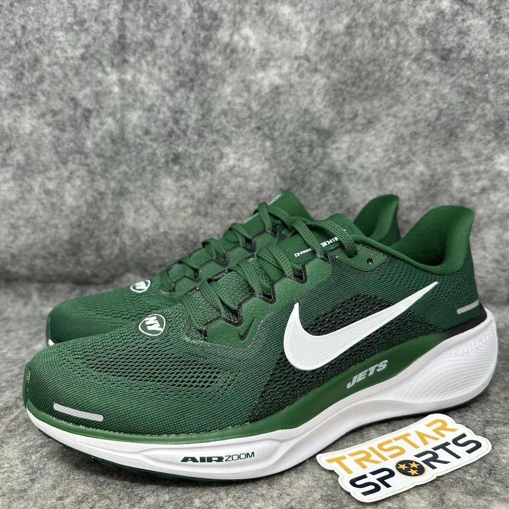 New York Jets Shoes Mens Size 11.5 Nike Zoom Pegasus 41 Running NFL FZ5089-300